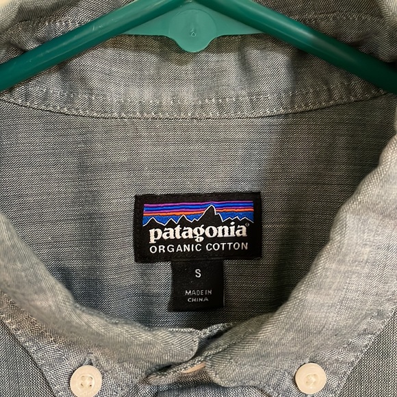 Patagonia Blue/Grey Button Down - Picture 2 of 4